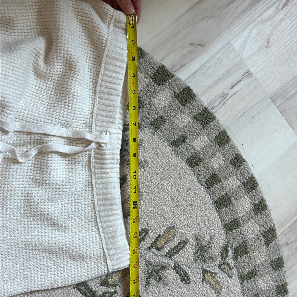 Aerie Cream Knit Drawstring Jogger Pants - Picture 5 of 5